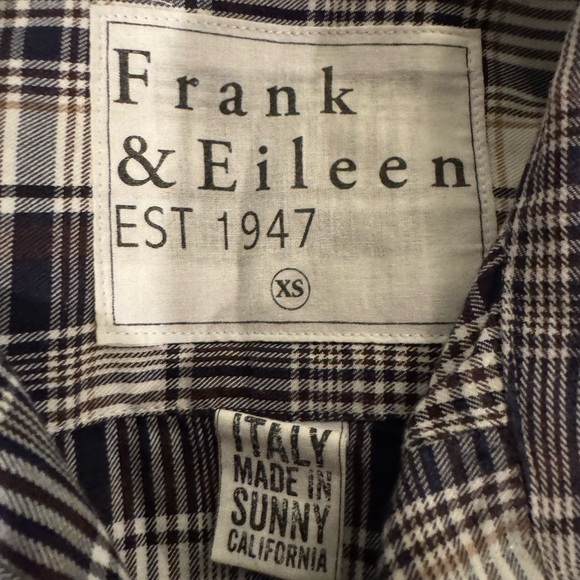 NWOT Frank & Eileen Barry Button Up Shirt Sz XS - Picture 3 of 13